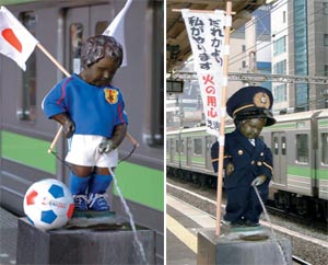 한 달에 한 번씩 옷 갈아입고 오줌 싸요