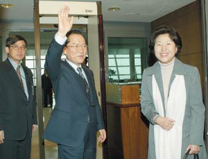 이회창 전 총재 요즘  미국생활