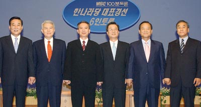 한나라 당권경쟁 신 풍속도