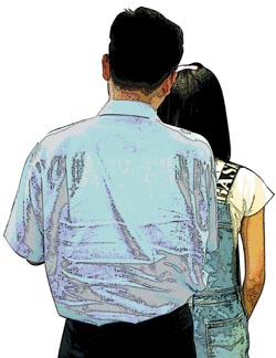 중년 이혼남과 여중생  ‘애정행각’ 1년