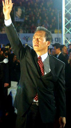 정몽준, 국민통합21 해체설 내막