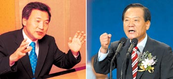 최병렬 한나라당 대표 - 손학규 경기 지사  갈등내막