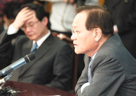 노무현 총동원령 한나라당의 전략