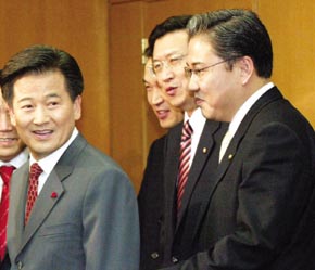 박진 한나라당 대변인 ‘천신정’과의 별난 인연