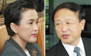 강금실 법무장관 - 송광수검찰총장 ‘검사장급 인사’ 갈등내막