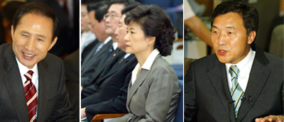 [기획 특집 - 신행정수도 건설 특별법 위헌 판결 그후] 뜨거워진 한나라당 대권경쟁