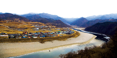 겨울드라이브 남한강