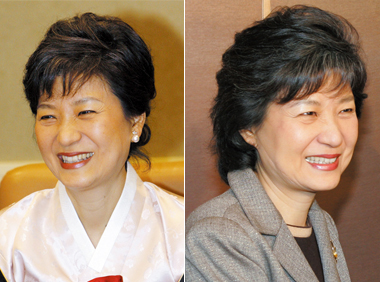 박근혜는 변신 중