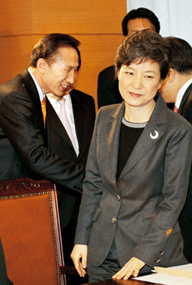 이명박의 총선 승리 3단계 전략