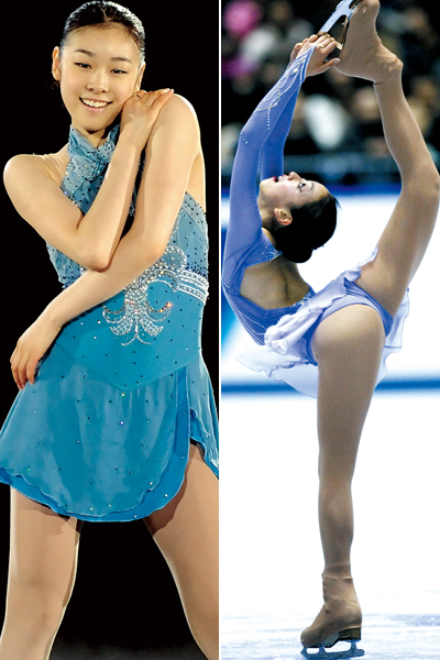 2008 스포츠 인물 김연아 아사다 마오와 같은점 다른점