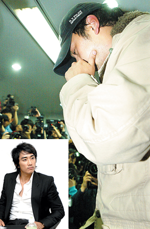 경찰 출두 연예인 취재 뒷얘기