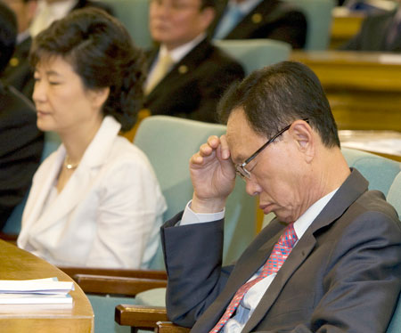 초조한 박희태 마지막 승부수