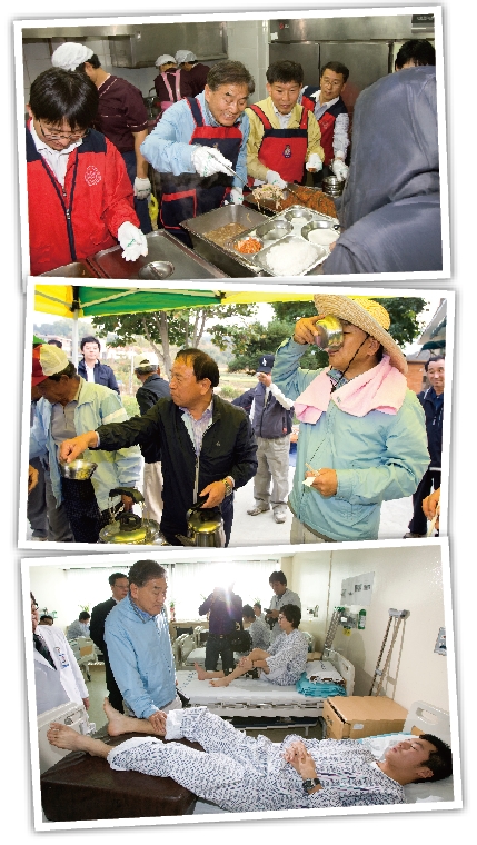 이재오 파워행보 따라가보니