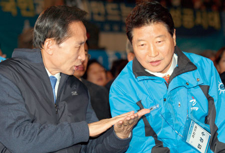 행정구역 개편안 오락가락 행보 앞과 뒤