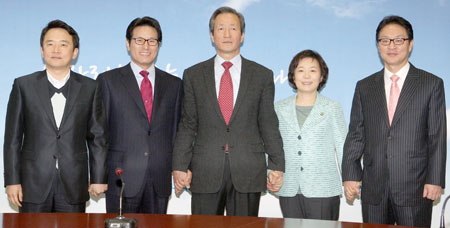 한나라당 지도부 개편 막후