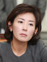 나경원이 한명숙과 맞짱?