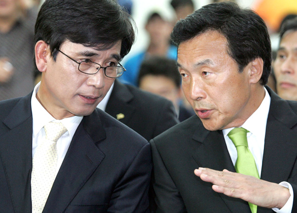 광주 서구청장 재보선 손학규·유시민 대리전 막후