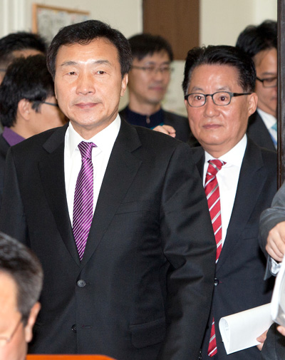민주당 두 ‘사공’ 손학규-박지원 ‘견제와 공조’ 함수관계 해부