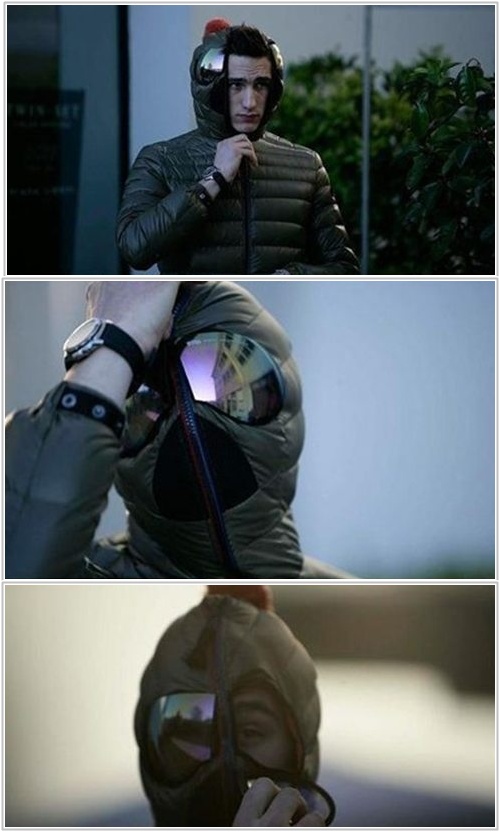 약간 탐나는 패딩? 눈보라와 싸울 기세
