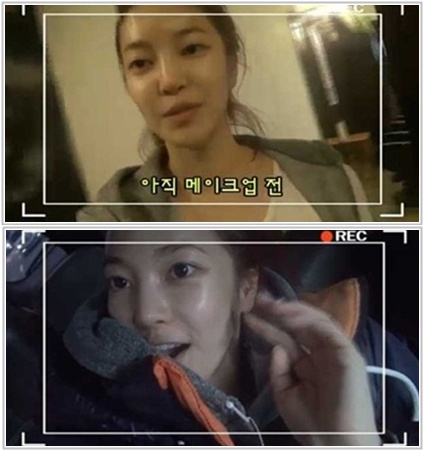 NS윤지 굴욕 없는 민낯 공개 '청순 여신'