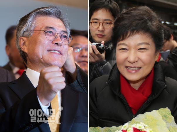 "결국 투표율이 관건"...대선 D-7, 박근혜 문재인 1%내 초접전