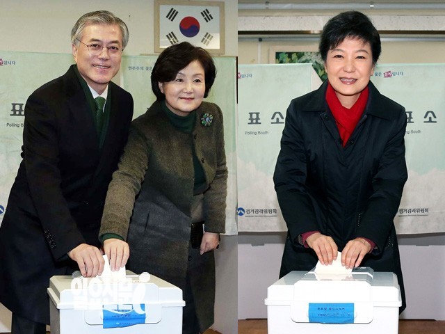 박근혜 당선인, 문재인 전 후보와 통화... "협력과 상생의 정치하자"