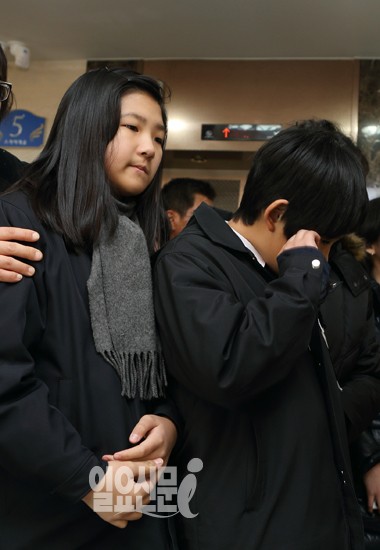 고 최진실 모친 정옥숙 씨 “어제 밤 환희가 아빠가 불쌍하다며 계속 울더라”