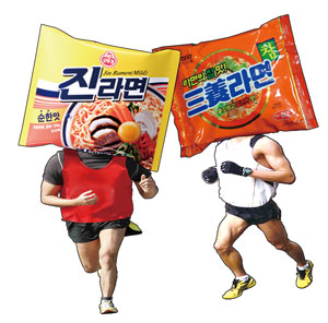 삼양 라면업계 2위 수성 작전