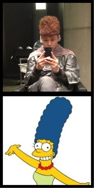 권현상, 뽀글뽀글 파마머리 '인증샷' 화제...마지심슨 도플갱어와 싱크로율 100%
