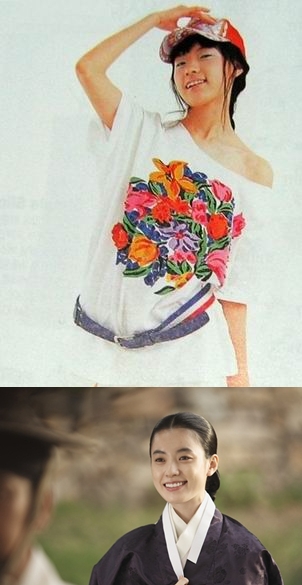 한효주 10년 전 사진 눈길…여고생의 풋풋함과 진한 눈 화장 묘한 조화
