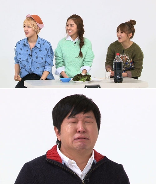 정형돈, 한우 앞에서 폭풍눈물 흘린 사연은...포미닛과 대결서 '완승(?)'