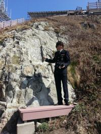 '독도지킴이' 김장훈, 입도 인증샷…"독도 사진 SNS로 전송할게요"