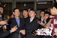 박원순 시장 "안철수 후보 측과의 연대설은 소설"