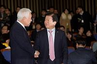 김한길, 대표 출마선언 "야권 재구성 주도…안철수 지지세력도 껴안겠다"