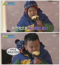 윤후 모자까지 벗고 달걀프라이 폭풍흡입 "먹방 신공 여전"
