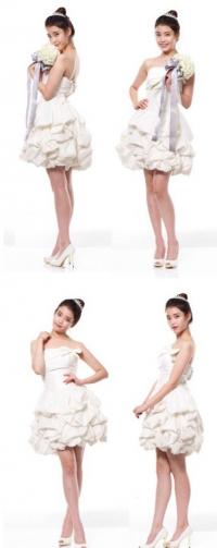 웨딩드레스 입은 아이유, 요정 같아 '주머니에 쏙~'