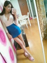 '2초 강민경' 한규리, 후끈 셀카 공개 'D컵녀 인증'