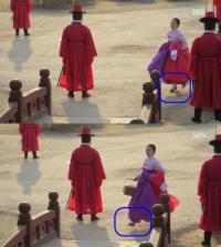 김태희, 드라마 '장옥정'서 하이힐 꽃신 노출..."옥의티냐" vs "퓨전사극이냐"