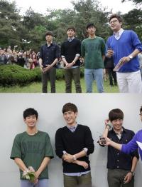 김수현 박기웅 여대에서 포착, '꽃미남'들 방문에 여대생들 '환호성'
