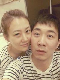 도경완 장윤정 셀카 공개 "닮은꼴 우리, 행복해요"