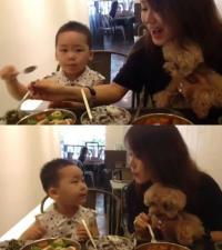 엄정화 조카 공개, 민준이 앞에서는 한없이 다정해…조카바보 '등극'