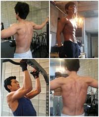 '근육질에 소년 외모' 정경호 체지방률 3% '황금바디' 공개