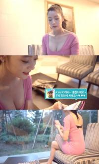 클라라 원피스 속 속옷 대놓고 노출 '앞-뒤태 아찔'