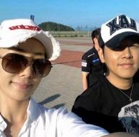 류시원 근황, 몰라보게 수척해진 얼굴로 KSF 관람 "레이싱 열정 대단"