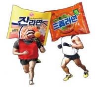 상반기 라면시장, 오뚜기 '진라면, 참깨라면'선전으로 2위 안착