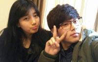 수지 남동생과 셀카, '얼굴 판박이…역시 우월유전자'