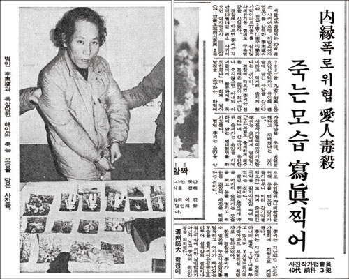 충격비화 - 1983년 청산가리 사진작가 이동식 사건 | 일요신문