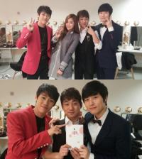 ‘히든싱어2’ 왕중왕전 솔비, 김진호 우승자와 다정샷