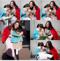 새엄마 손여은과 의붓딸 김지영 ‘반전 모녀샷’..“우린 단짝 친구”