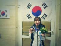 박승희 여자 쇼트트랙 세계선수권 500m 금메달...중간 집계 1위 등극